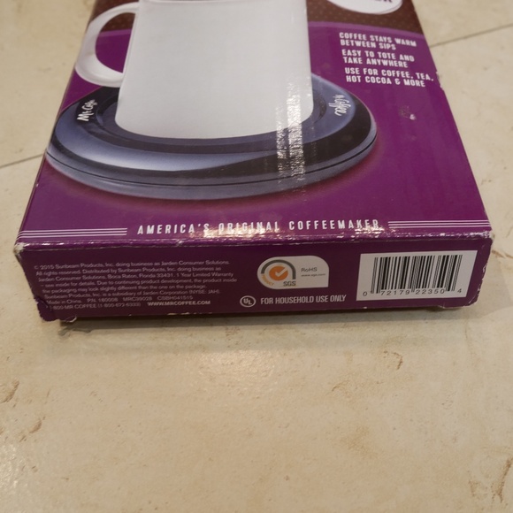Mr. Coffee Mug Warmer NIB~ - Picture 2 of 9